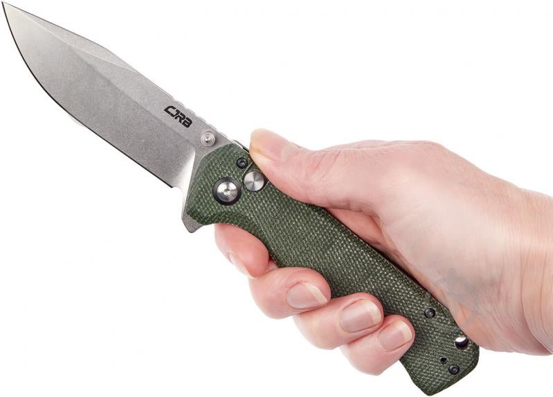 Нож складной CJRB Chord, AR-RPM9 Steel, Micarta ц:green 2798.03.44 - фото 5