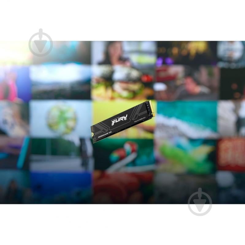 SSD-накопитель Kingston FURY Renegade 4096GB M.2 PCI Express 5.0 x4 3D TLC (SFYR2S/4T0) - фото 8 SSD-накопитель Kingston FURY Renegade 4096GB M.2 PCI Express 5.0 x4 3D TLC (SFYR2S/4T0) - фото 8