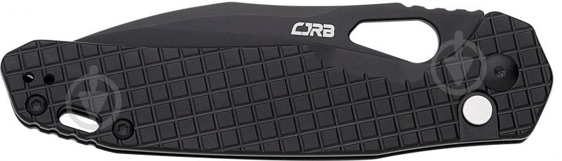 Нож складной CJRB Frack Black Blade AR-RPM9 Steel handle Frag pattern 2798.04.06 - фото 2