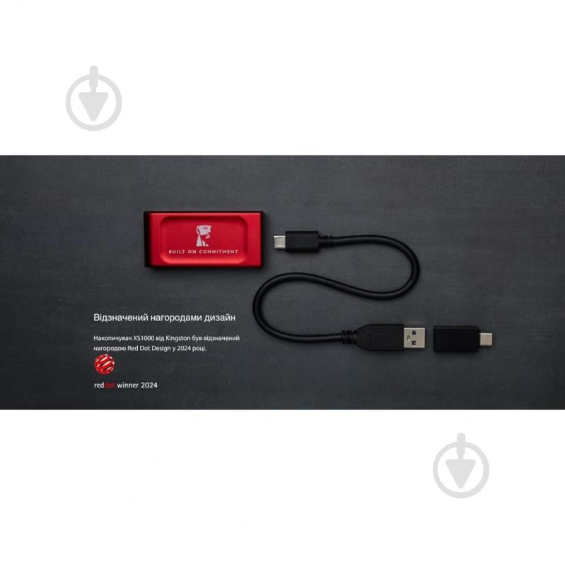 SSD-накопичувач Kingston XS1000 1000GB Portable USB 3.2 3D NAND (SXS1000R/1000GA) - фото 8 SSD-накопичувач Kingston XS1000 1000GB Portable USB 3.2 3D NAND (SXS1000R/1000GA) - фото 8