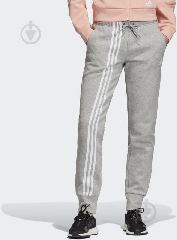 Брюки Adidas W MH 3S DK PANT EB3827 р. XS серый - фото 3