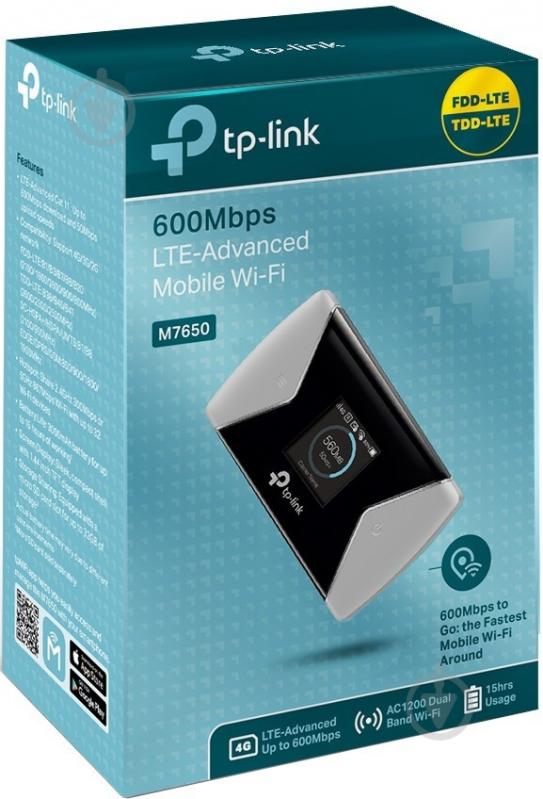 Маршрутизатор TP-Link M7650 N600 4G LTE - фото 3