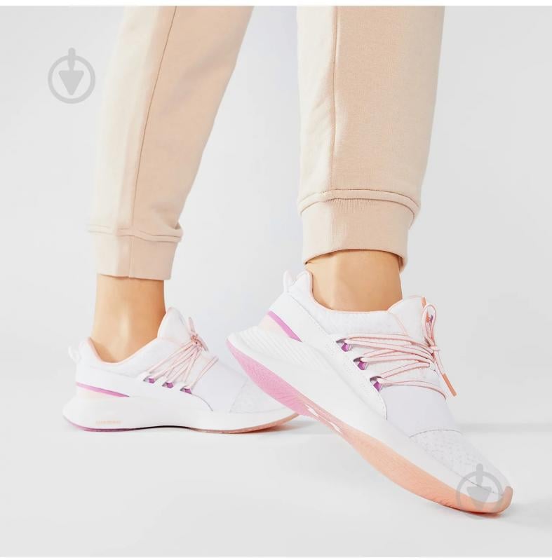 Кроссовки жіночі Under Armour W Charged Breathe CLR SFT-WHT 3023658-100 р.38,5 белые - фото 5