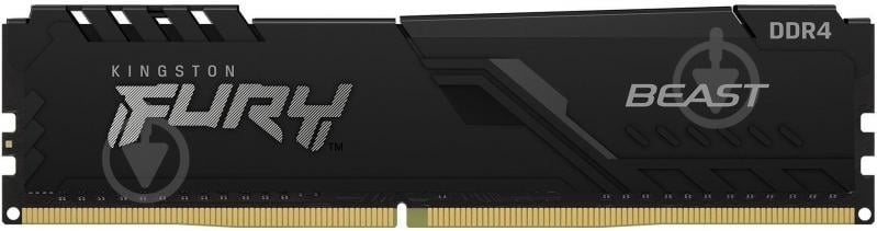 Оперативна пам'ять Kingston DDR4 SDRAM 16 GB (1x16GB) 3200 MHz (KF432C16BB1/16WP) Fury Beast - фото 1 Оперативна пам'ять Kingston DDR4 SDRAM 16 GB (1x16GB) 3200 MHz (KF432C16BB1/16WP) Fury Beast - фото 1