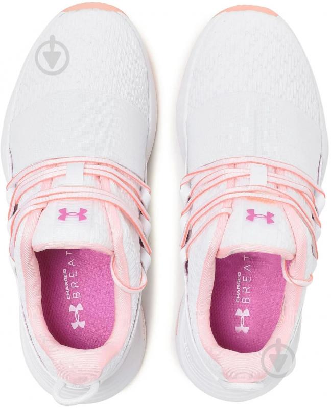 Кросівки жіночі Under Armour W Charged Breathe CLR SFT-WHT 3023658-100 р.40 білі - фото 2