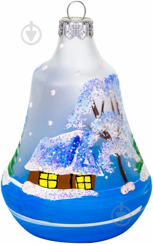 Елочная игрушка Колокольчик 9 см - фото 1