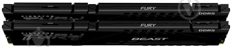 Оперативная память Kingston DDR5 SDRAM 16 GB (2x8GB) 6000 MHz (KF560C36BBEK2-16) Fury Beast - фото 3 Оперативная память Kingston DDR5 SDRAM 16 GB (2x8GB) 6000 MHz (KF560C36BBEK2-16) Fury Beast - фото 3