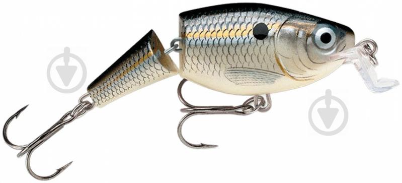 Воблер Rapala Jointed Shallow SHAD RAP 9 г 70 мм silver shad JSSR-07SSD - фото 1