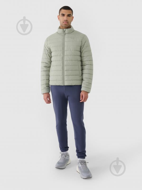 Куртка мужская демисезонная 4F DOWN JACKET M538 4FWSS25TDJAM538-44S р.M зеленая - фото 3 Куртка мужская демисезонная 4F DOWN JACKET M538 4FWSS25TDJAM538-44S р.M зеленая - фото 3