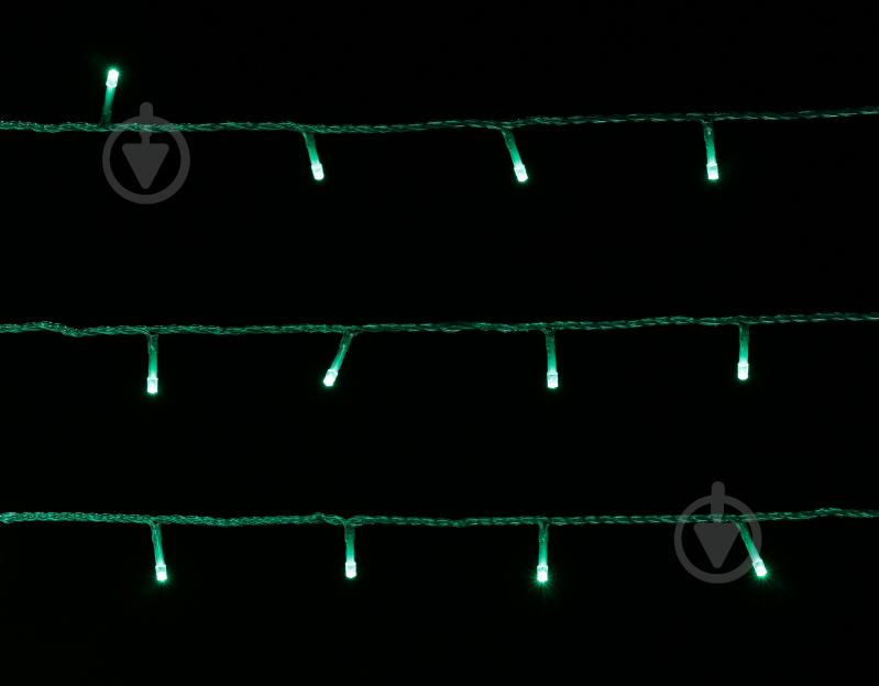 Электрогирлянда линейная Феєрія зеленая встроенный светодиод (LED) 300 ламп 30 м - фото 3