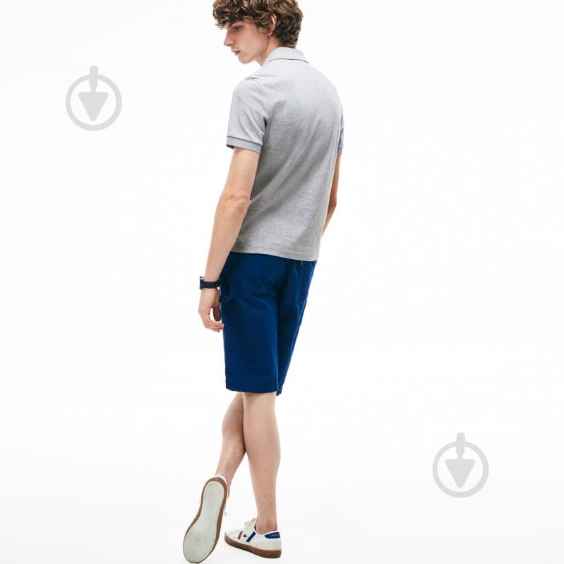 Поло Lacoste Men s S/S polo DH2050CCA р.7 сірий - фото 3