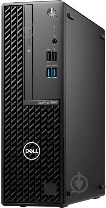 Компьютер Dell OptiPlex 3000 SFF (N011O3000SFF_UBU) black - фото 1
