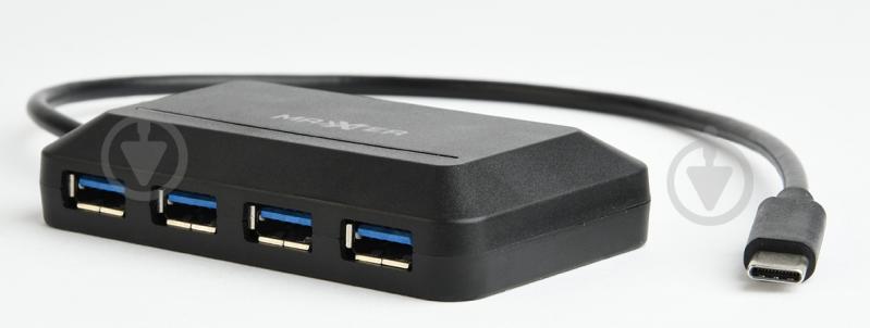 USB-хаб Maxxter ACT-HUB3C-4P, USB 3.0 Type-С, 4 порта - фото 1