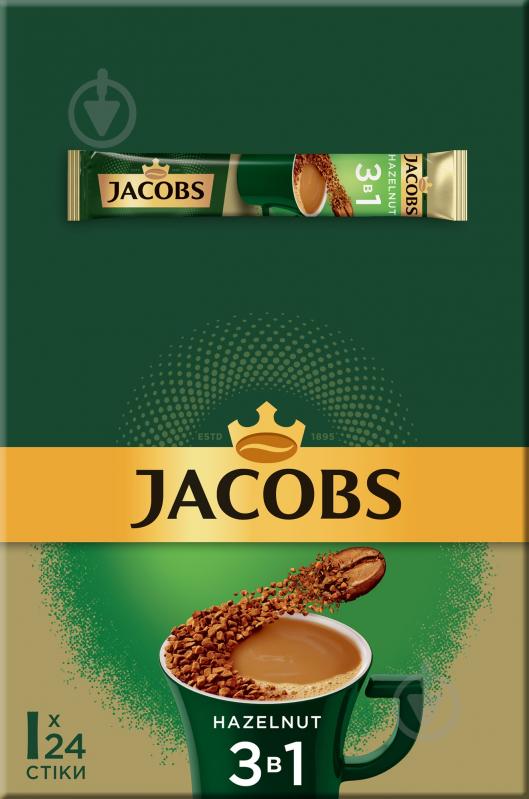 Кофейный напиток Jacobs 3 в1 Лесной орех 24х15 г 15 г - фото 3