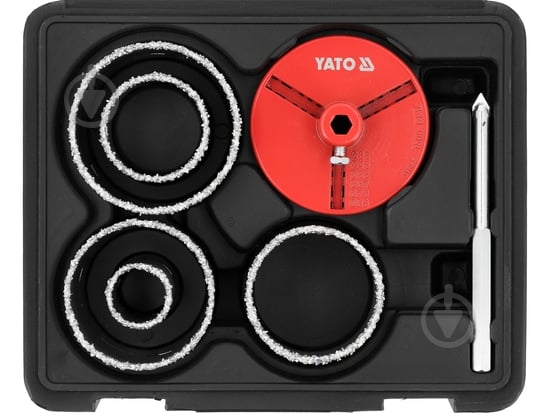 Набор коронок вольфрамовых YATO YT-43920 - фото 4