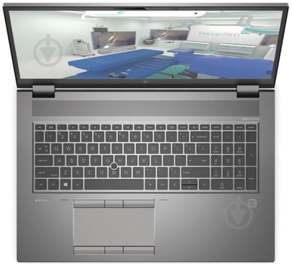 Ноутбук HP ZBook Fury 17 G7 17,3 (9UY34AV_V4) silver - фото 4