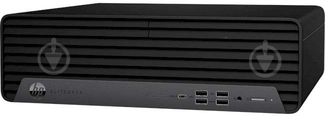 Компьютер HP EliteDesk 800 G8 SFF (2V6L0EA) black - фото 2
