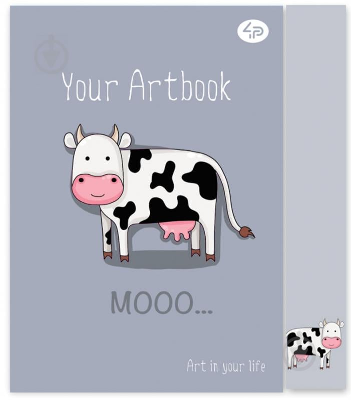 Блокнот "Artbook" cow, A5, Uprofi plan - фото 1