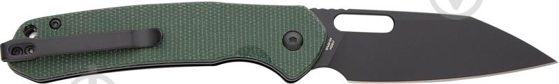 Нож складной CJRB Pyrite Wharncliffe BB Micarta, AR-RPM9 Steel ц:green 2798.04.00 - фото 2