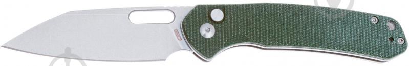 Ніж складаний CJRB Pyrite Wharncliffe Micarta, AR-RPM9 Steel ц:green 2798.03.99 - фото 1