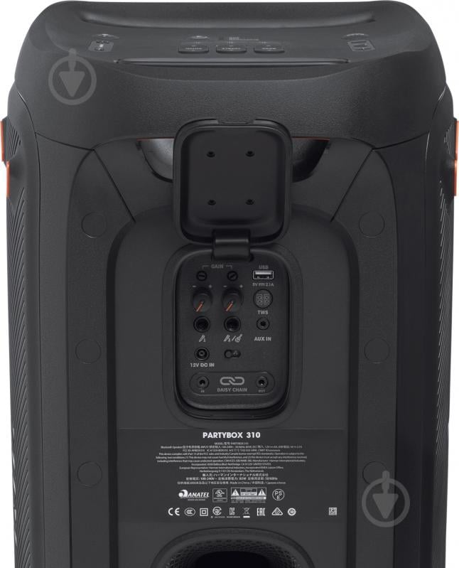 Акустическая система JBL PARTYBOX 310 2.2 black (JBLPARTYBOX310EP) - фото 9