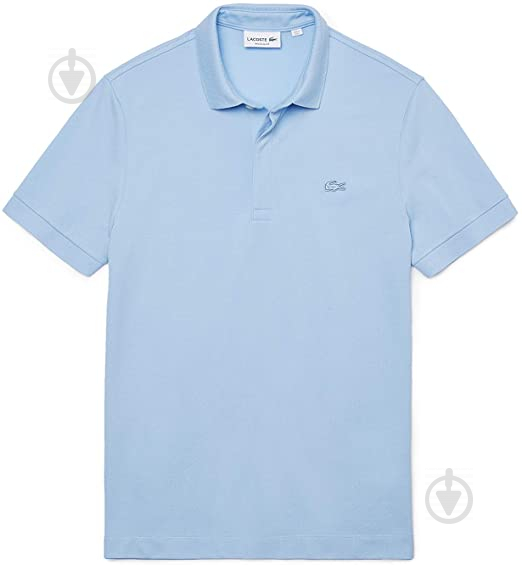 Поло Lacoste Men s S/S polo YH4801FSL р.3 сине-серый - фото 1