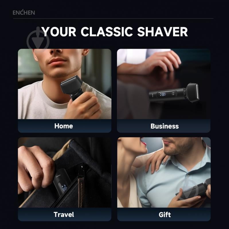 Электробритва ENCHEN MS001 (0277632016444) - фото 17 Электробритва ENCHEN MS001 (0277632016444) - фото 17