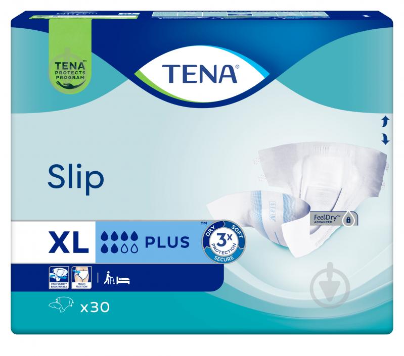 Подгузники Tena Slip Plus XL 30 шт. - фото 2