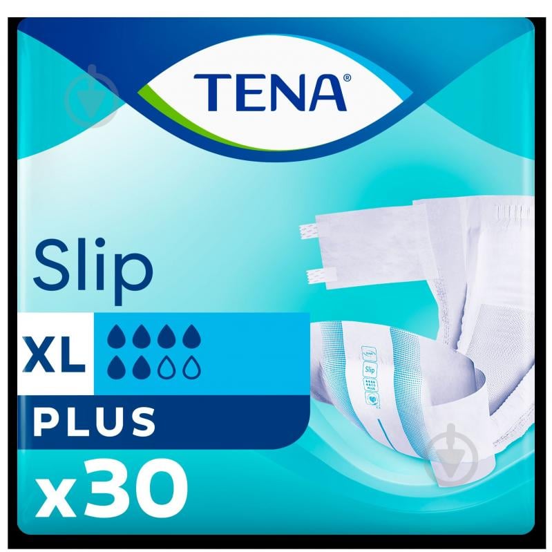 Подгузники TENA Slip Plus XL 30 шт. - фото 1