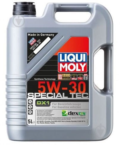 Моторное масло Liqui Moly Special Tec DX1 5W-30 5 л (20969) - фото 1