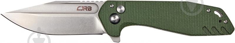 Нож складной CJRB Riff SW, AR-RPM9 Steel, Micarta ц:green 2798.03.48 - фото 1