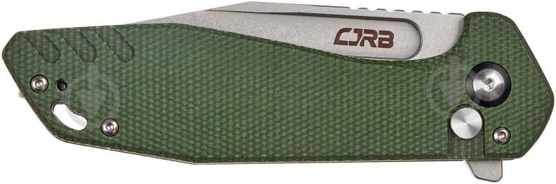 Нож складной CJRB Riff SW, AR-RPM9 Steel, Micarta ц:green 2798.03.48 - фото 3