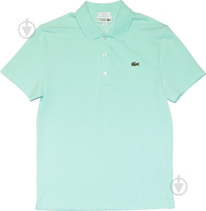 Поло Lacoste Men s S/S polo YH4801NRE р.6 мятный - фото 1