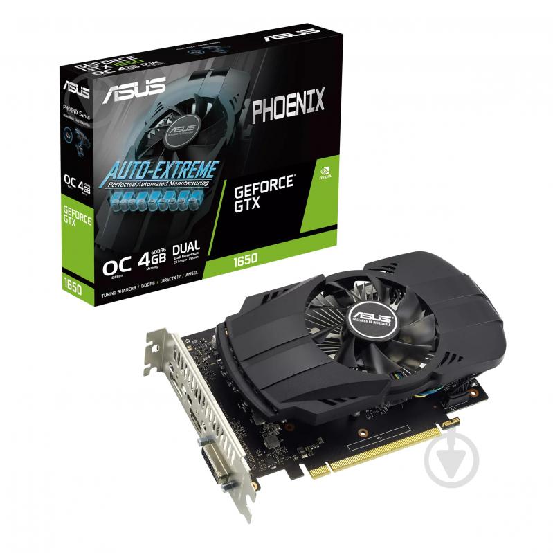 Відеокарта Asus GeForce GTX 1650 4GB GDDR6 128bit (90YV0GX4-M0NA00) - фото 7