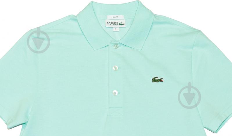 Поло Lacoste Men s S/S polo YH4801NRE р.7 мятный - фото 3