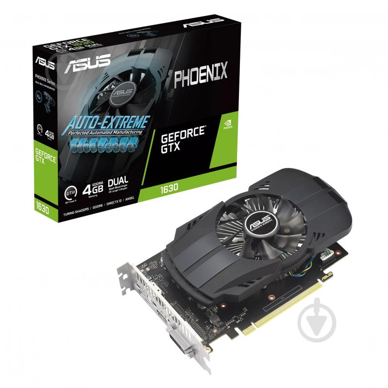 Видеокарта Asus GeForce GTX 1630 4GB GDDR6 64bit (90YV0I53-M0NA00) - фото 6