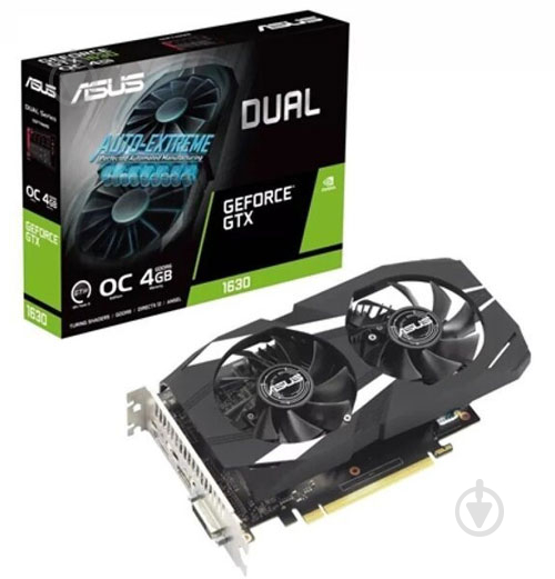 Відеокарта Asus GeForce GTX 1630 4GB GDDR6 64bit (90YV0I54-M0NA00) - фото 7