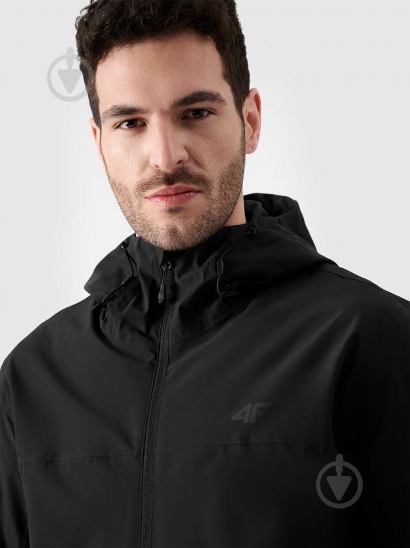 Ветровка мужская 4F TECHNICAL JACKET M703 4FWSS25TTJAM703-20S р.M черная - фото 3