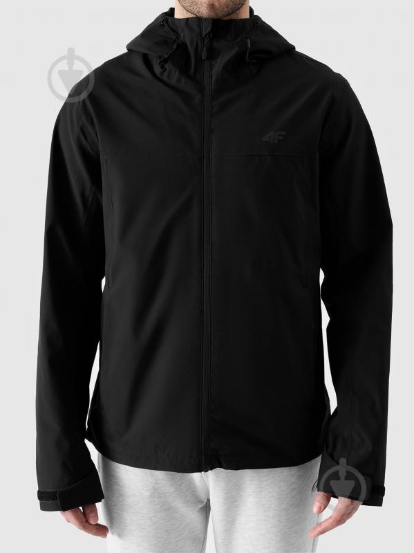 Ветровка мужская 4F TECHNICAL JACKET M703 4FWSS25TTJAM703-20S р.M черная - фото 7