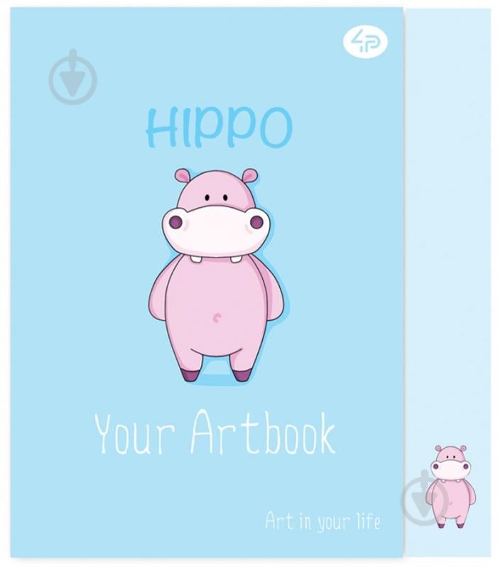 Блокнот "Artbook" hippo, A6 Profiplan - фото 1