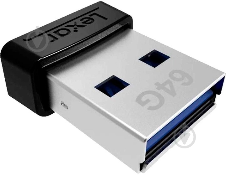 Флешпам'ять USB Lexar JumpDrive S47 64 ГБ USB 3.1 black (LJDS47-64GABBK) - фото 2