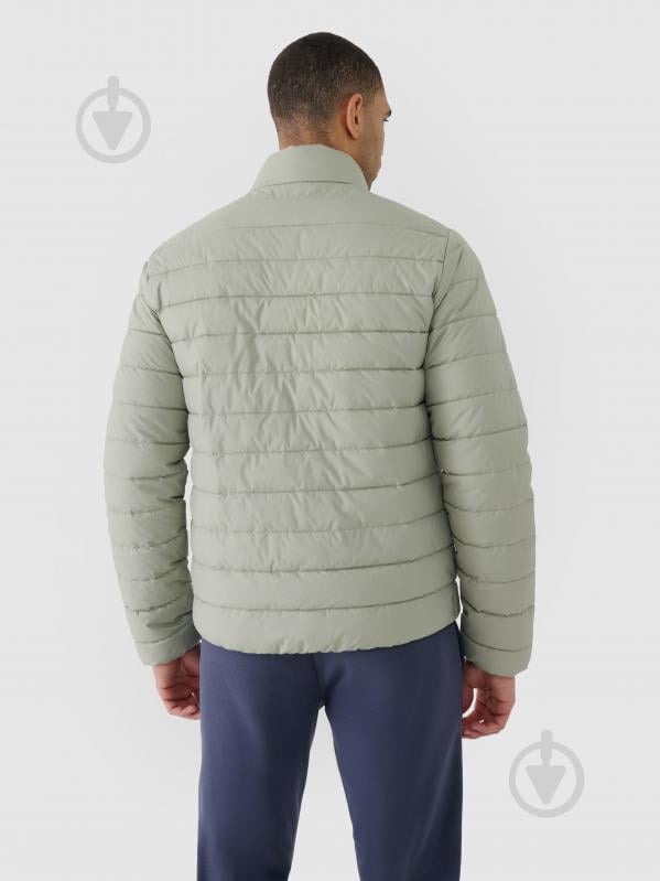 Куртка мужская демисезонная 4F DOWN JACKET M538 4FWSS25TDJAM538-44S р.S зеленая - фото 5 Куртка мужская демисезонная 4F DOWN JACKET M538 4FWSS25TDJAM538-44S р.S зеленая - фото 5