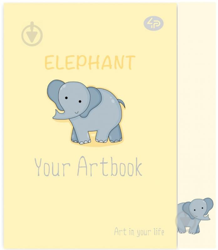 Блокнот "Artbook" elephant, А6 Uprofi plan - фото 1