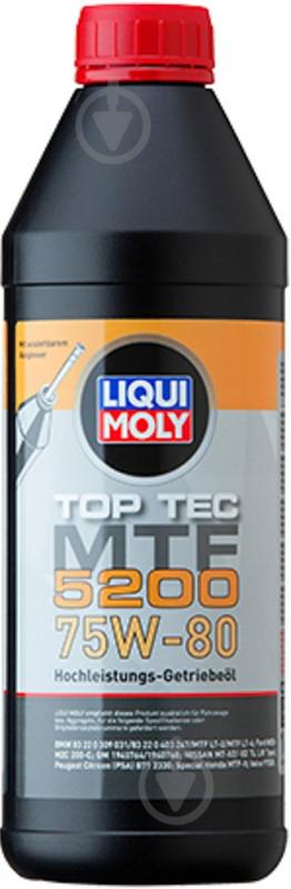 Мастило трансмісійне Liqui Moly Top Tec MTF 5200 75W-80 1 л(20845) - фото 1