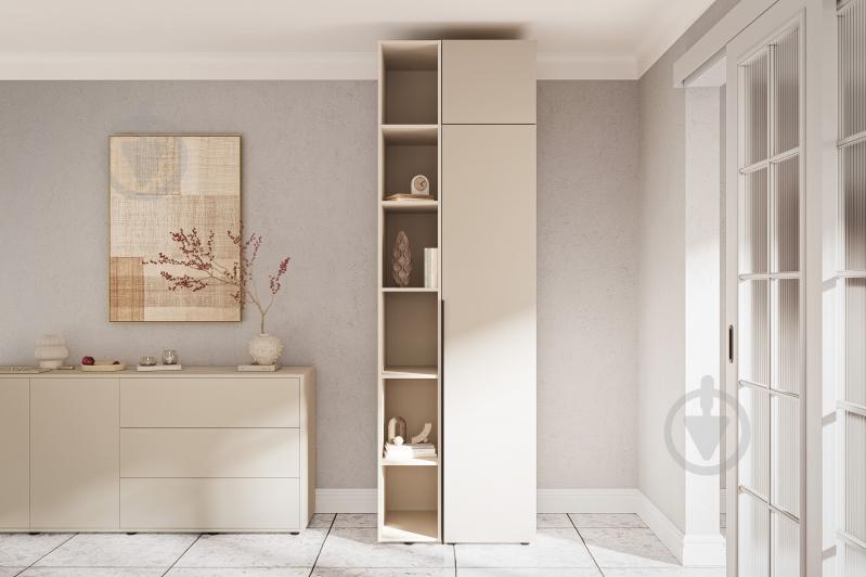 Додатковий сегмент Garant Антресоль до пенала Соло L1D 400х450х550 мм кашемір / кашемір - фото 4 Додатковий сегмент Garant Антресоль до пенала Соло L1D 400х450х550 мм кашемір / кашемір - фото 4