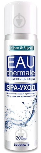 Термальная вода CLEAN&SUJEE Spa-уход 200 мл - фото 1