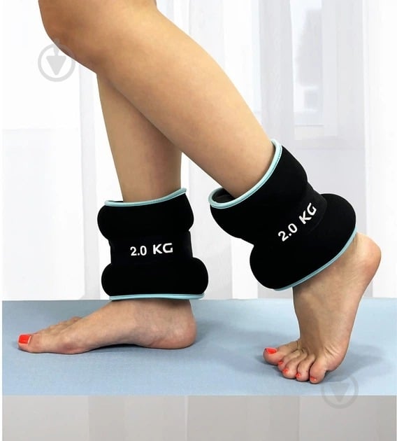 Утяжелители EasyFit EF-1020-BE 2x2 кг - фото 3 Утяжелители EasyFit EF-1020-BE 2x2 кг - фото 3