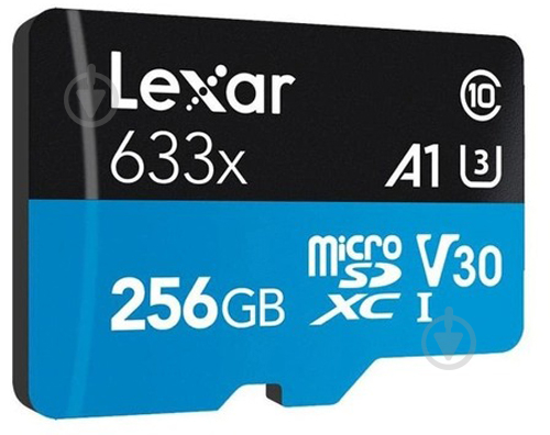 Карта пам'яті Lexar microSDXC 256 ГБ UHS-I (LSDMI256BB633A ) - фото 2