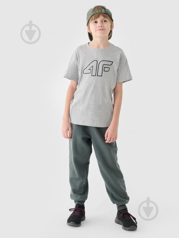 Брюки 4F TROUSERS CAS M761 4FJWAW24TTROM761-40S р. 140 зеленый - фото 3