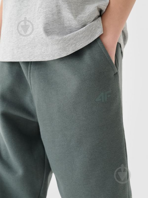 Штани 4F TROUSERS CAS M761 4FJWAW24TTROM761-40S р. 140 зелений - фото 6